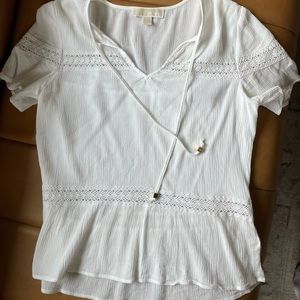 Michael by Michael Kors Gauze top, small